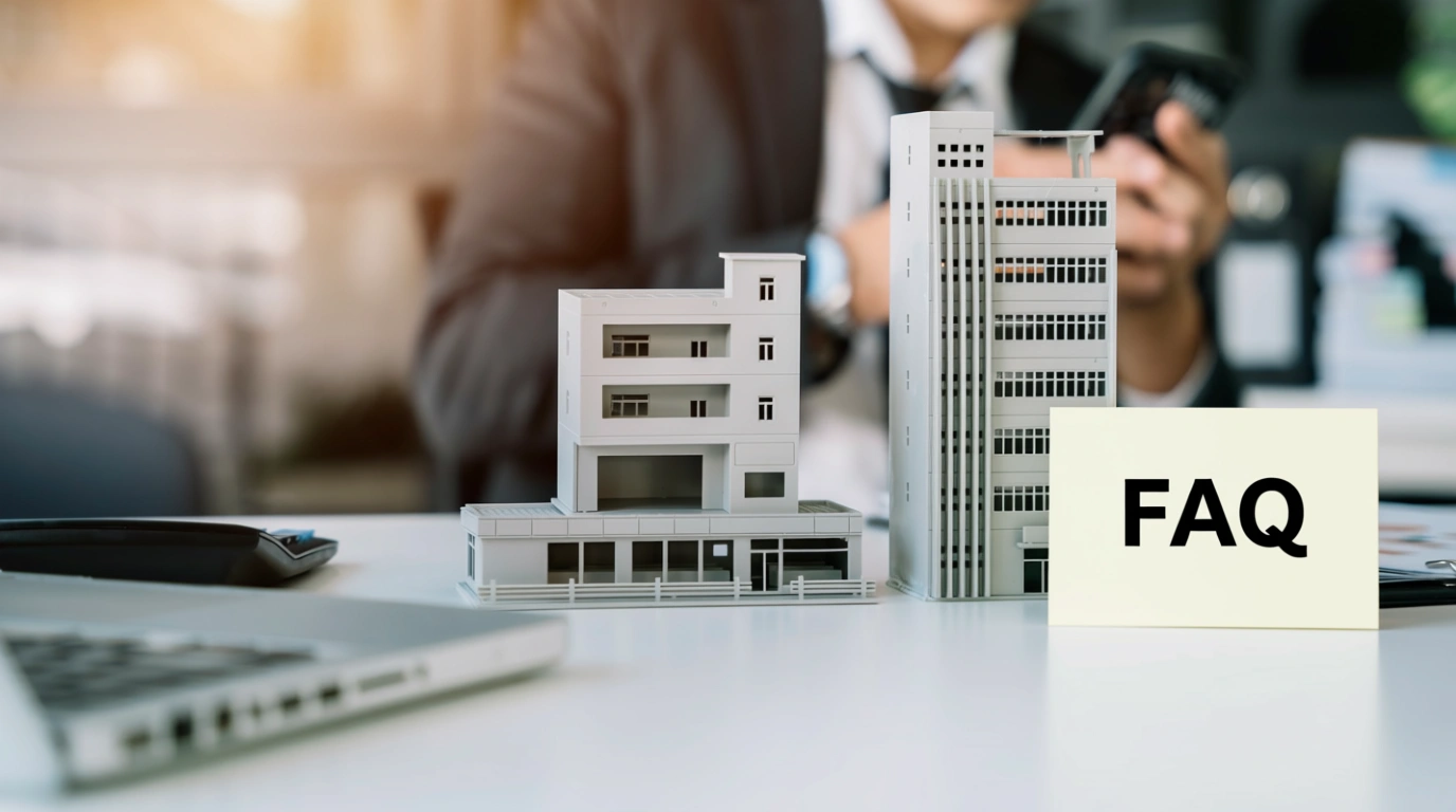 Commercial property owner reviewing strategy and financial data before selling commercial real estate