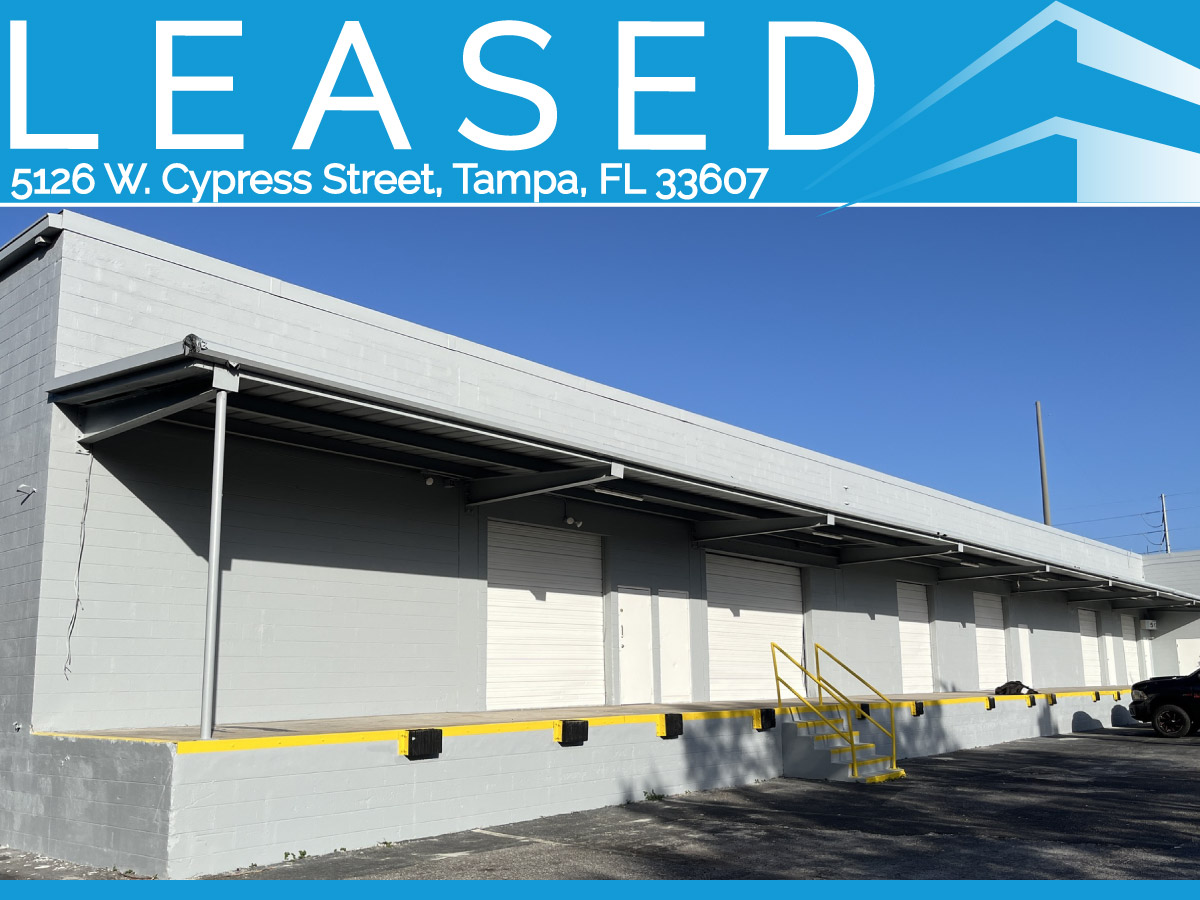 Florida ROI’s Agent Carter Henderson Completes an Industrial Space in Tampa, FL