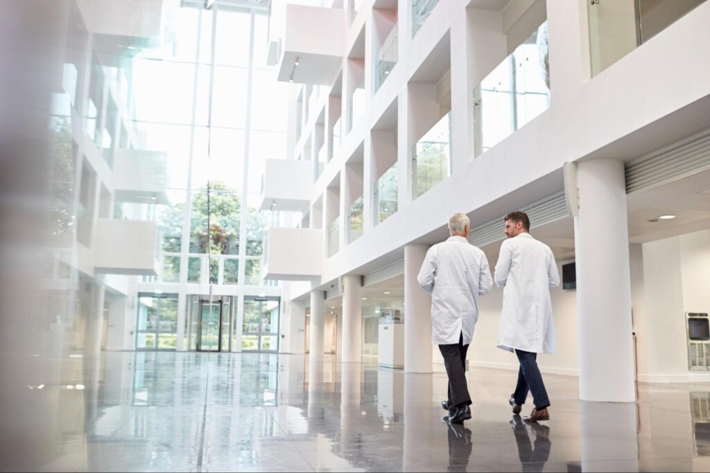 Modern medical office building in Clearwater’s commercial district