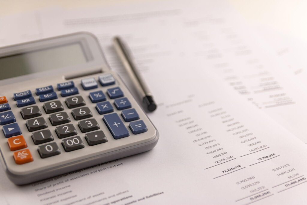 Office condo break-even calculation documents