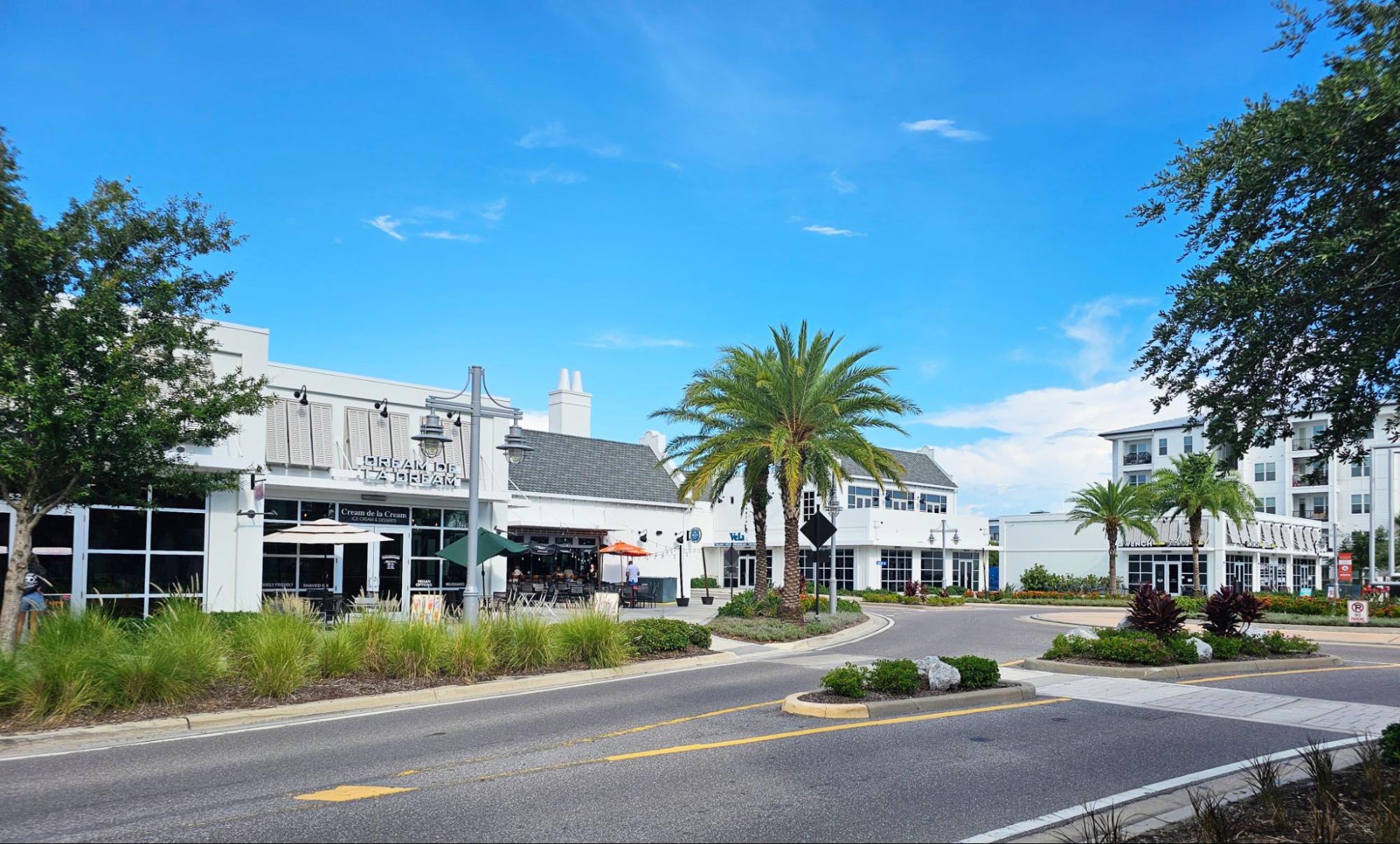 South Tampa vacant retail property along a walkable commercial corridor illustrating asset value and leasing potential