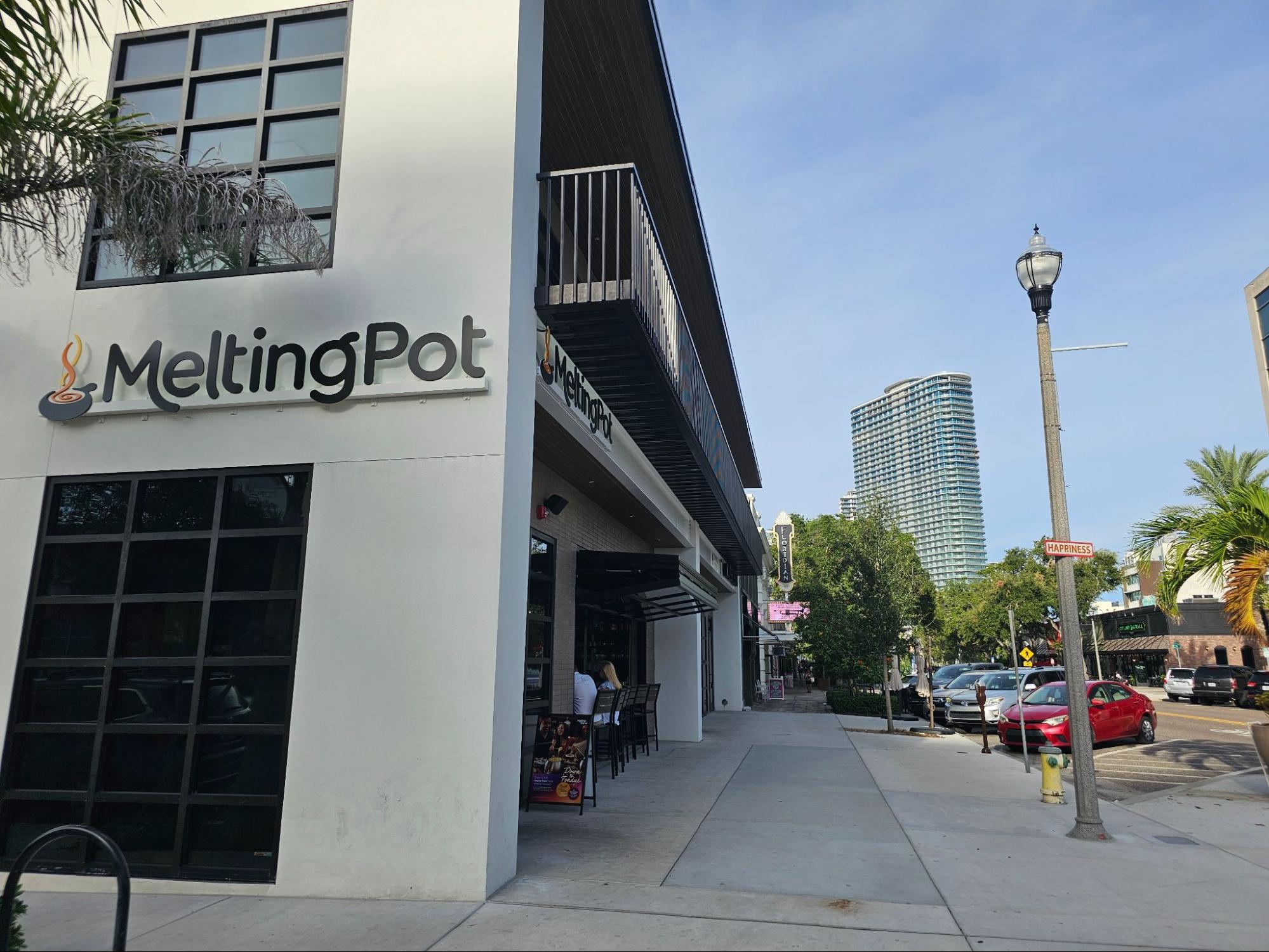 Street-level retail commercial property in Florida illustrating how commission structures vary based on property type and buyer demand