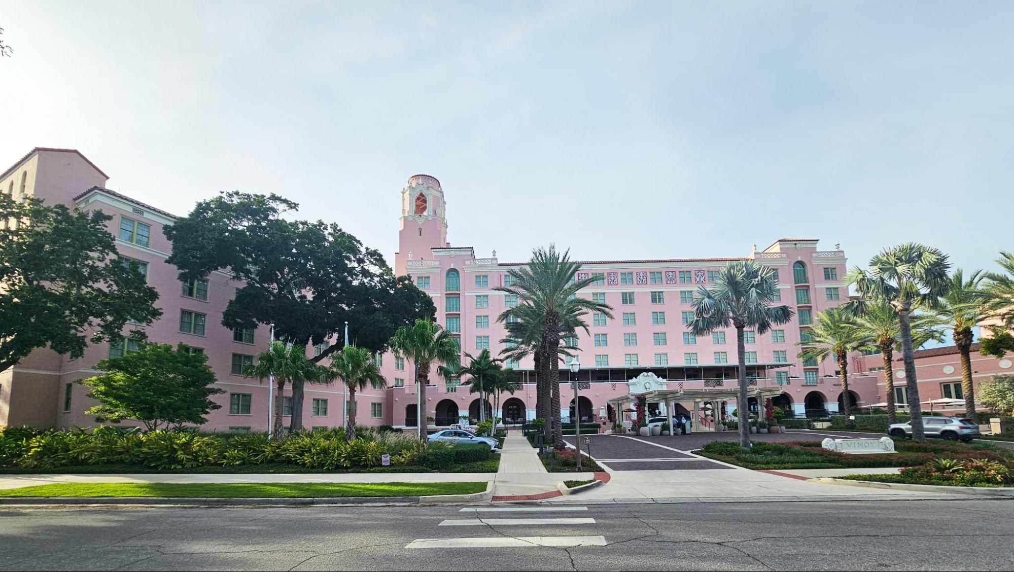 The Vinoy Resort in St. Petersburg Florida showing how cap rates reflect income, risk, and investor expectations